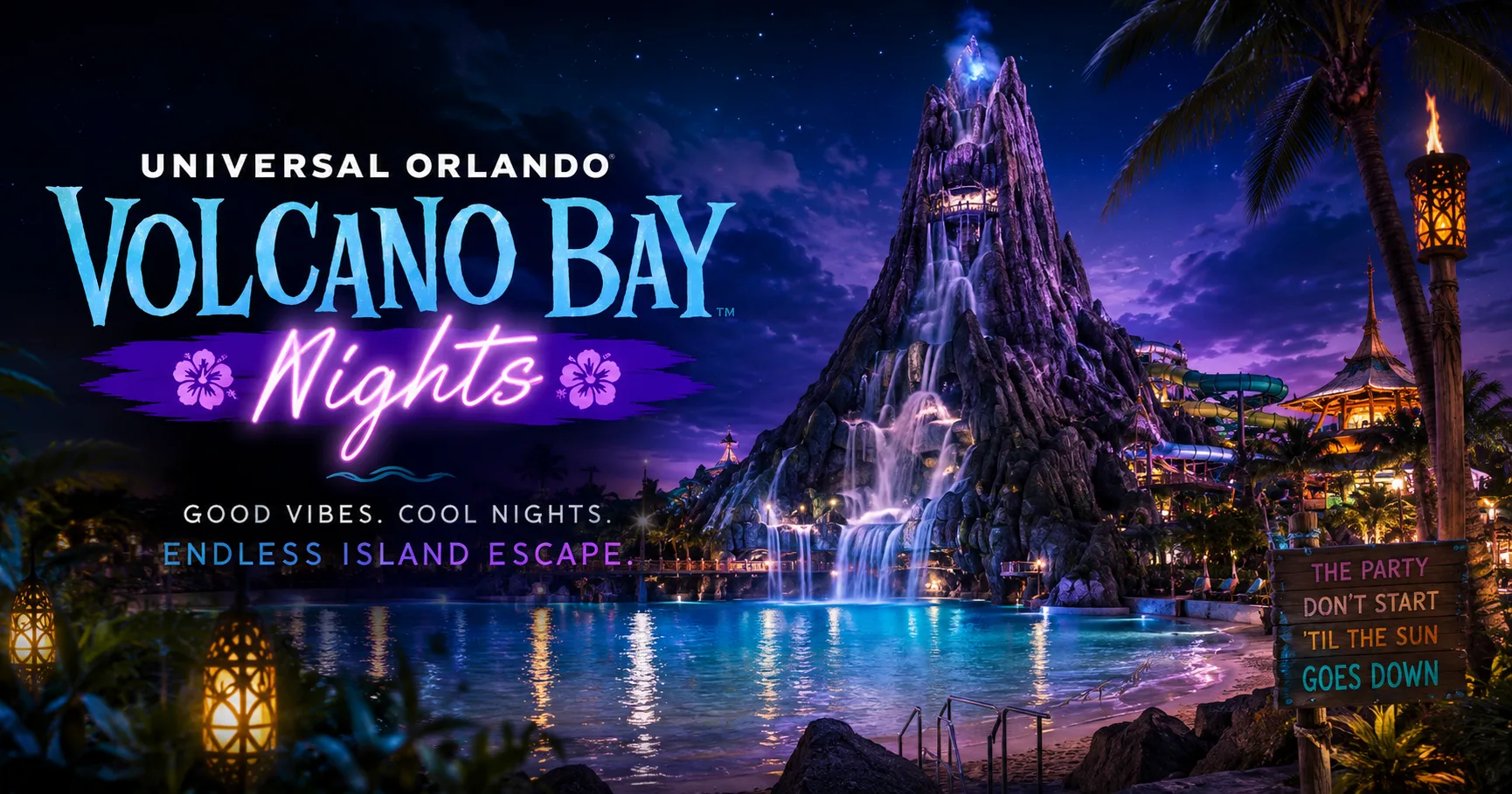 Universal Orlando Volcano Bay Nights