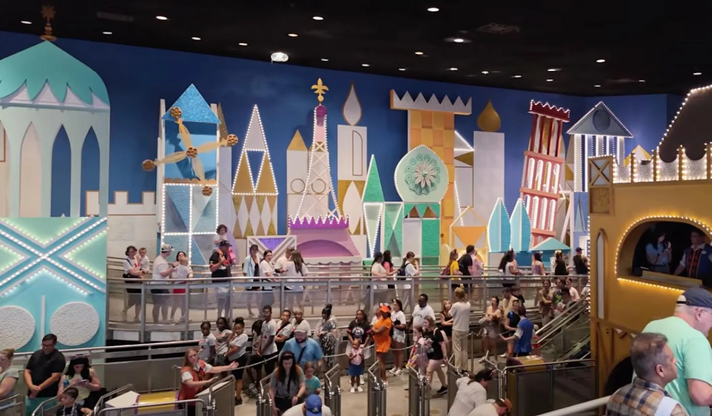 Its a Small World queue at Magic Kingdom Florida