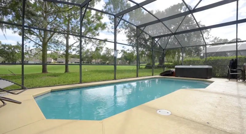 Villa pool in Southern Dunes, Orlando, Florida